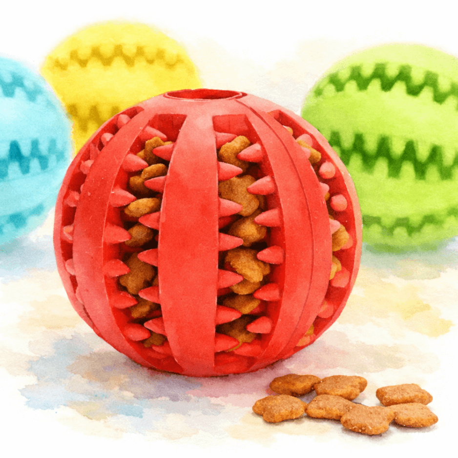 Interactive Treat - Dispensing Dog Toy for Teething - The Dog Mom Collective